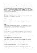 Foundation in Trades Memorandum of Understanding