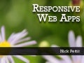 Responsive Web Apps