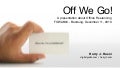 Off We Go - Offline Freelancing