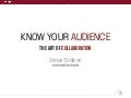Knowing Your Audience