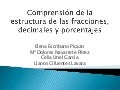 Fracciones, decimales y porcentajes