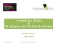Francois DENEUIL, Internet des Objets et Développement Durable Numérique (PARIS 2.0, Sept 2009)