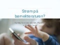Fra p bøger til apps... børnelitteratur