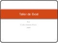 Taller De Excel