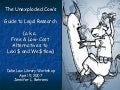 Free and Low-Cost Legal Research