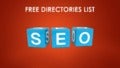 FREE Directories List - List of Free Directories Can Save You Lot of Money!