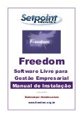 Freedom erp   manual de instalação