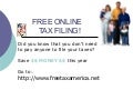 File your Taxes for FREE!