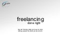 Freelancing Done Right