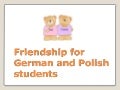 Friends and friendship