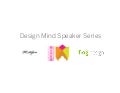Design Mind Speaker Series, Shanghai