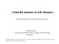 From bit-streams-to-life-streams-ajai-narendran-srishti-bangalore-stff-2011