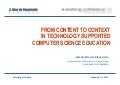 Technology Supported Computer Science Education 