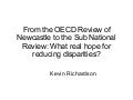 From Oecd To Snr Kevin Richardson