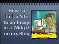 Link Sites to Images in a Widget