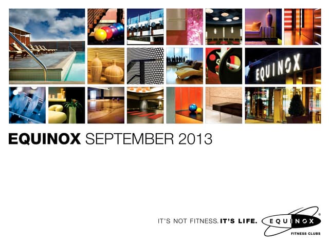 Equinox Fitness Clubs | Front Desk ...