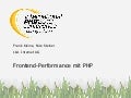 Frontend-Performance mit PHP