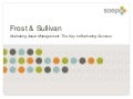 Frost & Sullivan Presentation: The Key to Marketing Success