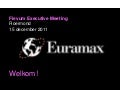 Frt   111215 - strategy meeting - presentatie euramax coated products