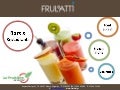 Πρόταση προϊόντων από τη Frulatti για cocktail bars 