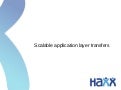 Fscons scalable appplication transfers