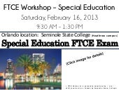 FTCE Review - Orlando, FL - 2/16