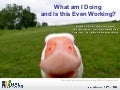 Social Media: Is Any of This Working?