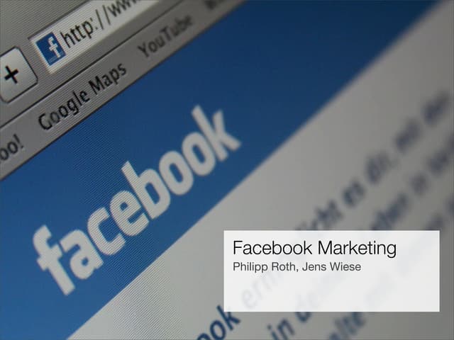 Facebook Marketing Präsentation Fuc...