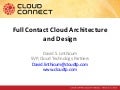 Full contact cloud architecture and design linthicum ver 2