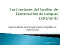 Funciones del auxiliar 2011