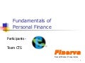 Fundamental Of Personal Finance