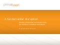 A Fundamental Disruption: Moving Information Architecture Into the Hands of Individual Consumers