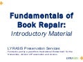 Fundamentals of Book Repair