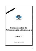 Fundamentos De Antropologia E Sociologia