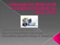 Fundamentos teoricos de la integración de tic en