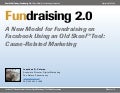 Fundraising 2.0: A New Model for Fundraising on Facebook