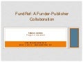 FundRef Presentation at the May 2013 STM Spring Meeting in Washington DC