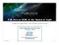 Fusion-io SSD and SQL Server 2008