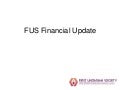 FUS Mid-year Financial Update January 2012
