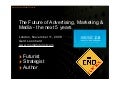The Future Of Advertising, Marketing and Media Gerd Leonhard in London