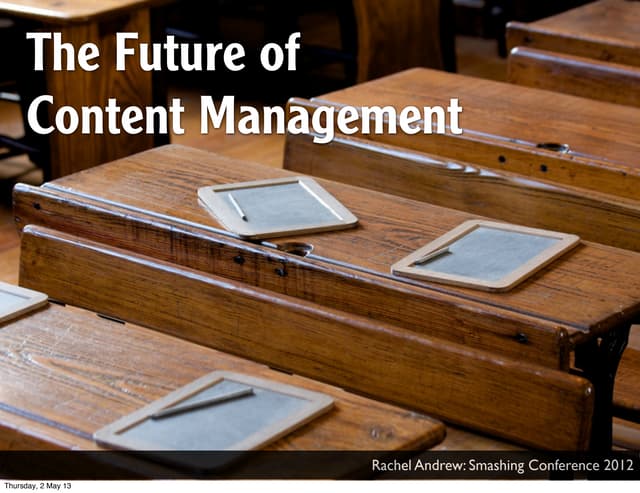 The Future of Content Management