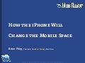 Future of Mobile iPhone Presentation
