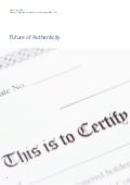 Future Agenda   Future Of Authenticity