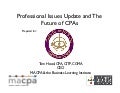 Future of CPAs, CFOs and Accounting  - COCPA Leadership Council