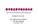 Future of Libraries and Librarians 2011 (Chinese)