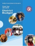 Proposed budget for 2013-14 for merged school district
