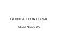 G U I N E A  E C U A T O R I A L