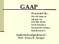 comparison of Accounting Standards