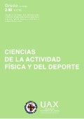 Grado en Ciencias de la Actividad Física y del Deporte Universidad Alfonso X el Sabio