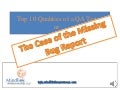 Top 10 Qualities of a QA Tester